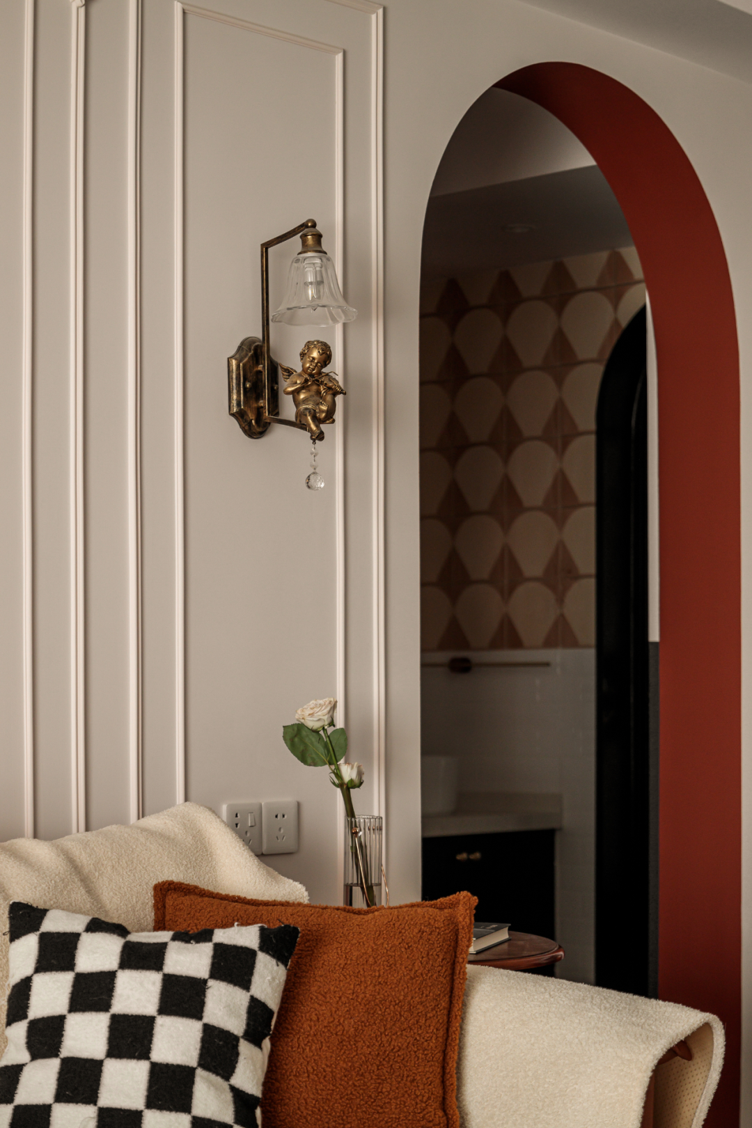 装修案例 | 132㎡法式复古风情,夫妻2人演绎一场永不褪色的日常浪漫