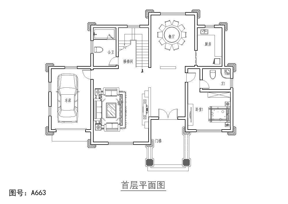 建筑和装修一体化设计,给您配色更加统一,协调的居家住宅
