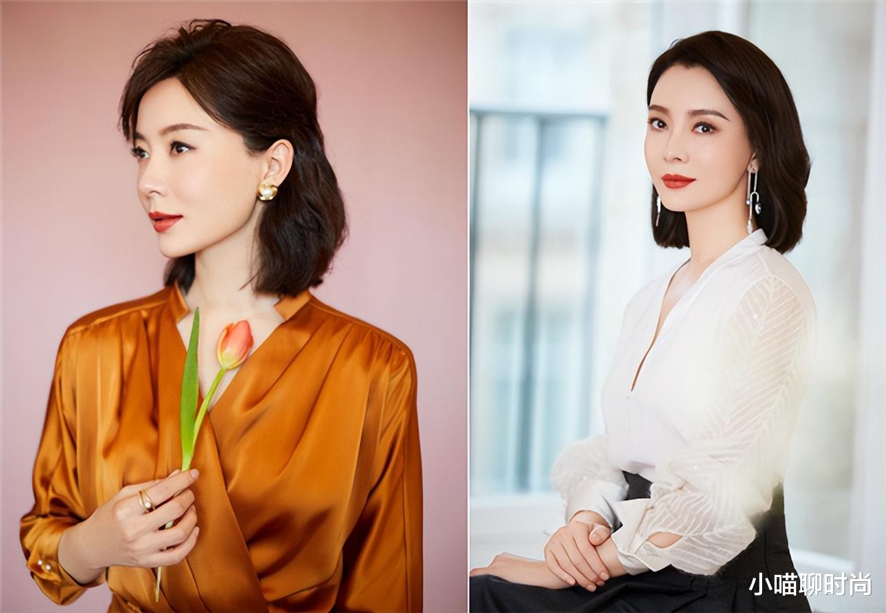 连衣裙 女人到了中年，头发别乱剪，推荐这3种“奶奶卷”，美得气质优雅