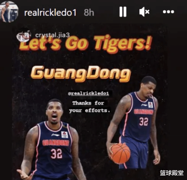 广东男篮|广东外援连续发声表态球队！莱多勉励期待留队，马尚极度想念球队
