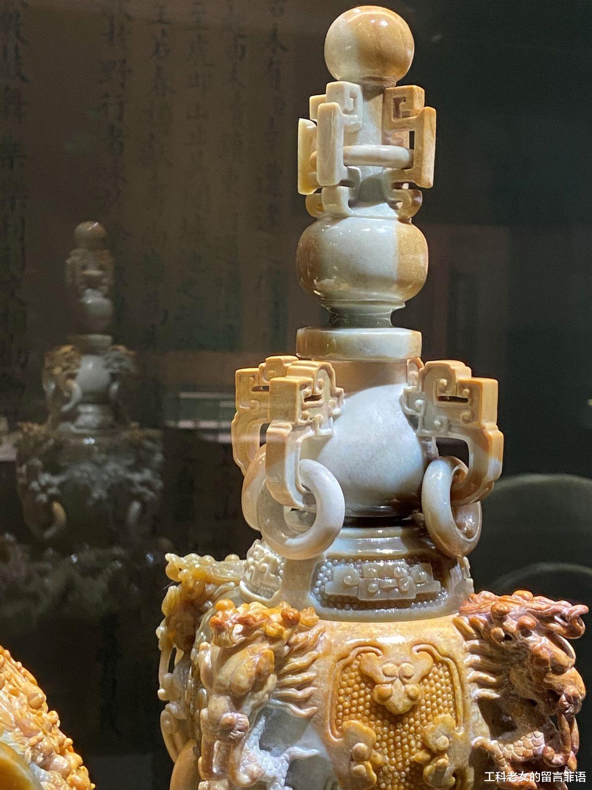 雕刻|辽博非遗雕刻：极尽繁复，岫玉雕刻