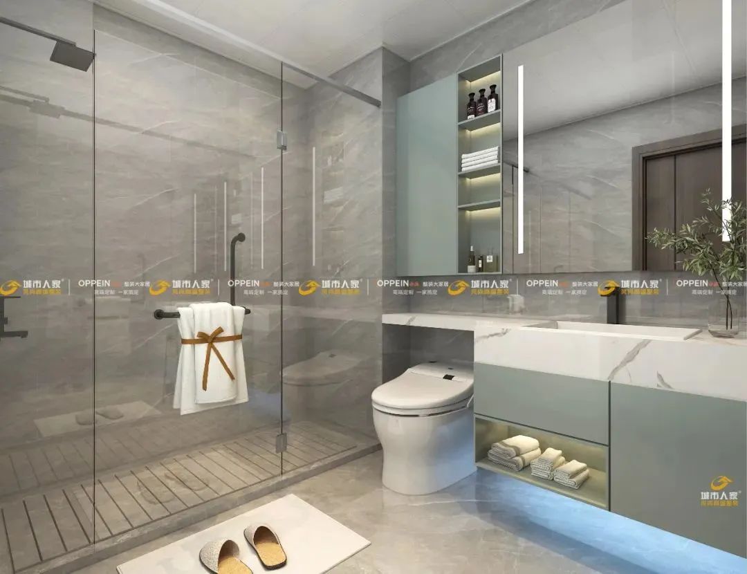 『浴室柜设计』在一格一间中 重拾生活的小美好