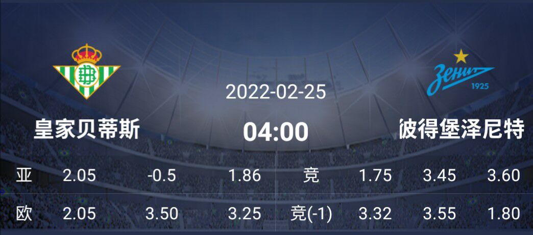 西蒙斯|周四欧联精选二串:贝蒂斯主场让也大胜?那不勒斯差不多也要浪?