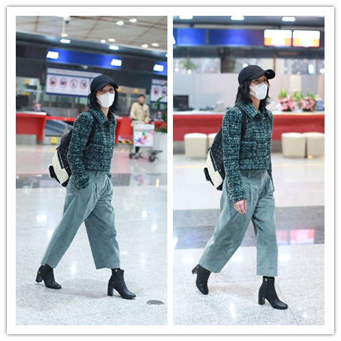 周迅|周迅的生图比精修图还美，笑起来气场太强，穿黑丝也很高级