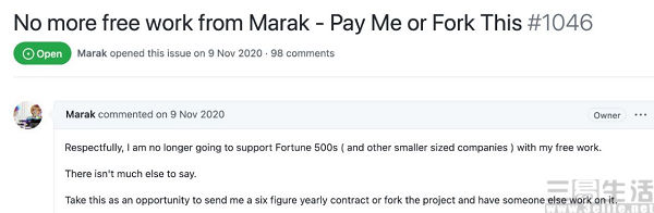 联想|开源作者删库“跑路”，是玻璃心还是另有隐情？