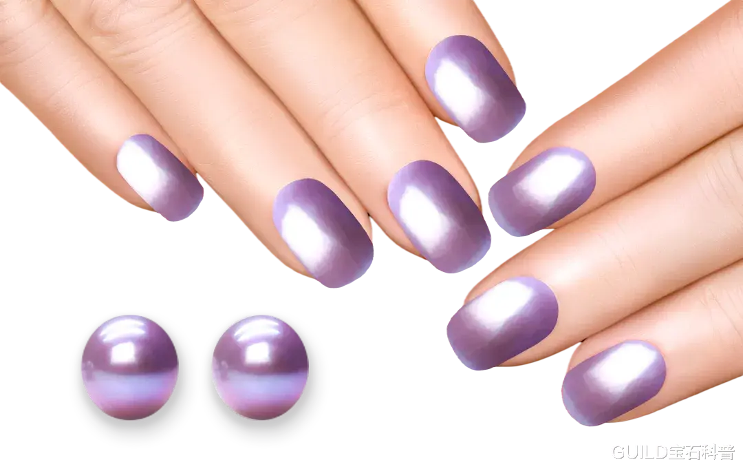 美甲 春节将至,把宝石做成美甲,能有多美?