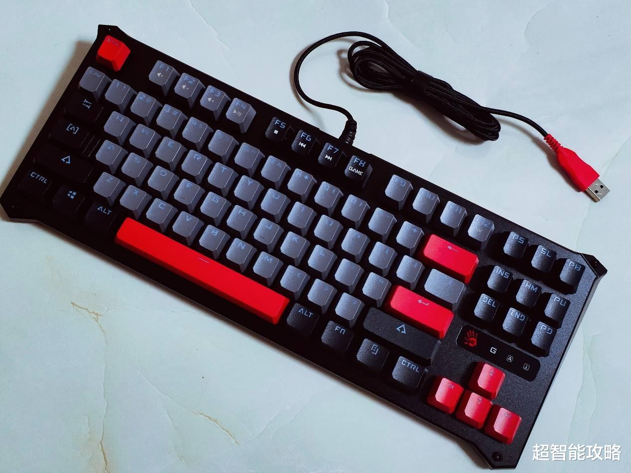 机械键盘|血手幽灵三代光轴机械键盘B930评测,不止颜值高,实力更是非凡