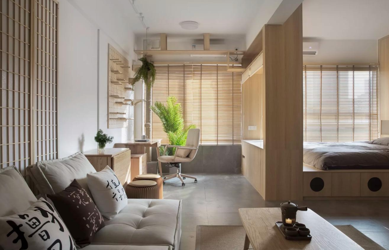 这才叫“样板设计”!50㎡,处处都是细节,真的越住越上瘾