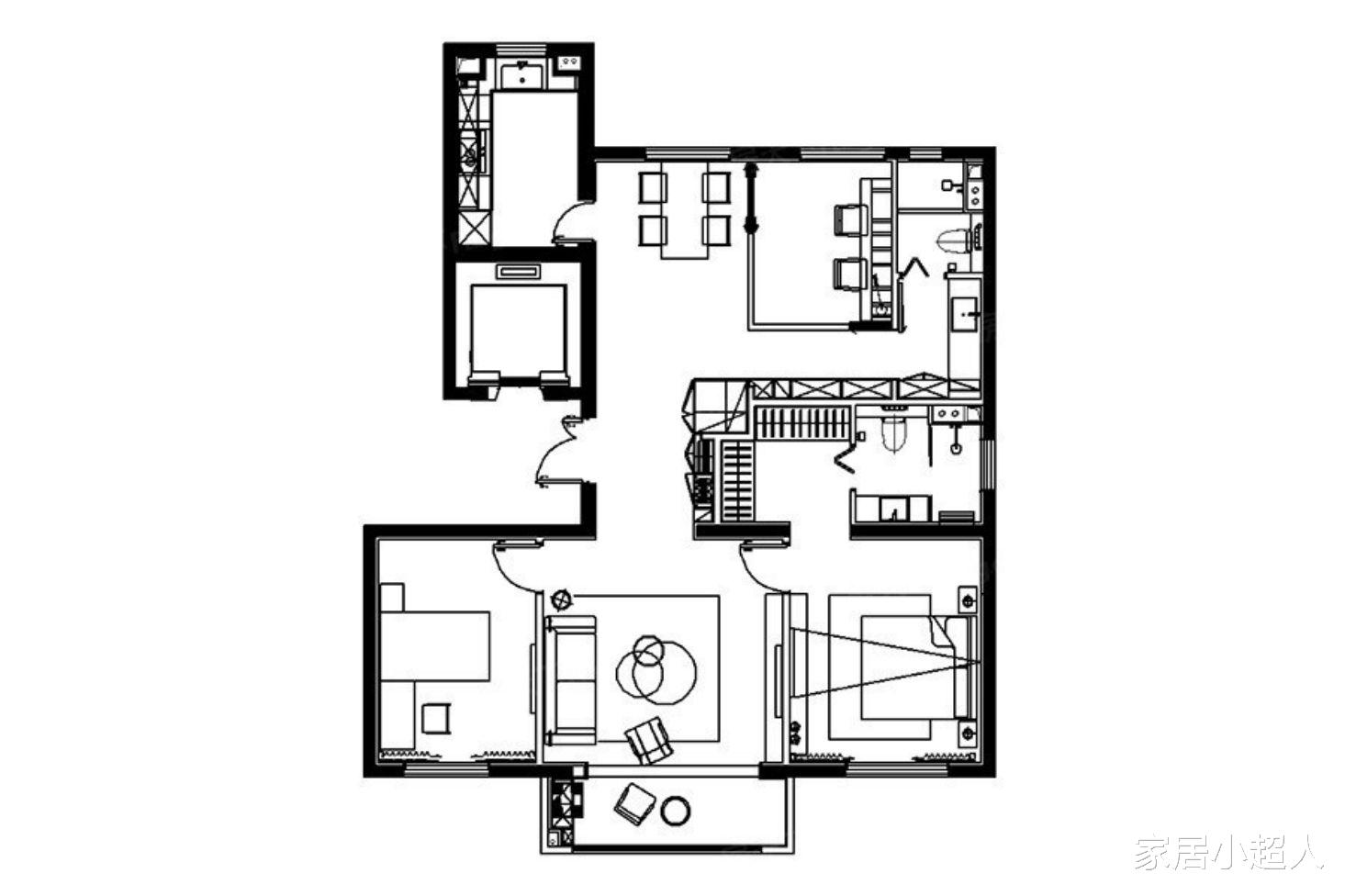 住房公积金|上海夫妻给孩子打造的家,140㎡空间充满诗意,三代同堂真幸福