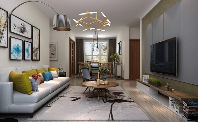 你家客厅还沙发+茶几?早out啦,现在流行这样装,好看又高级