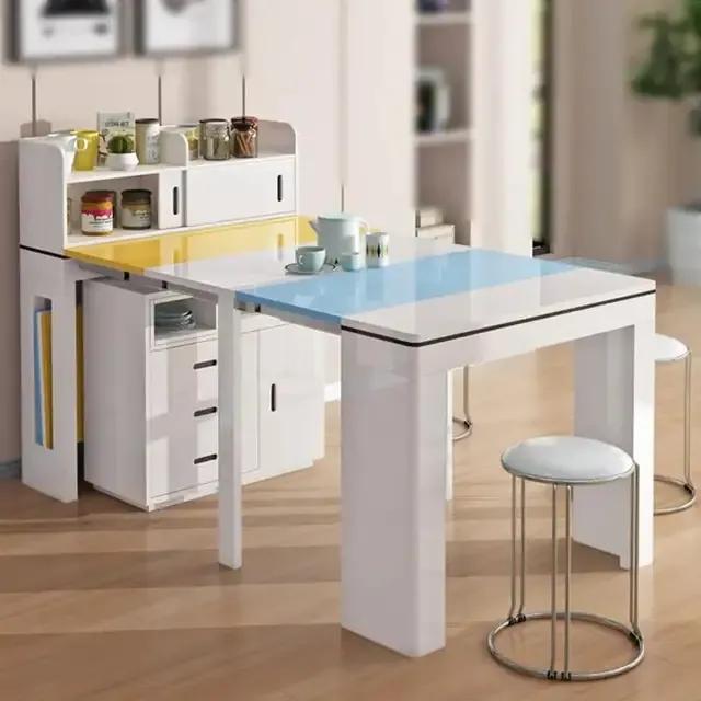 大圆桌不流行了,隐形餐桌问世后备受追捧,整洁美观省空间,太机智