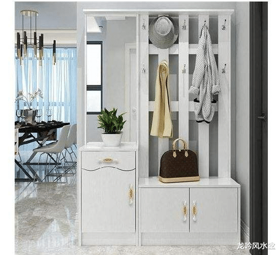 龙吟师傅讲解门口的鞋柜上放什么比较有利