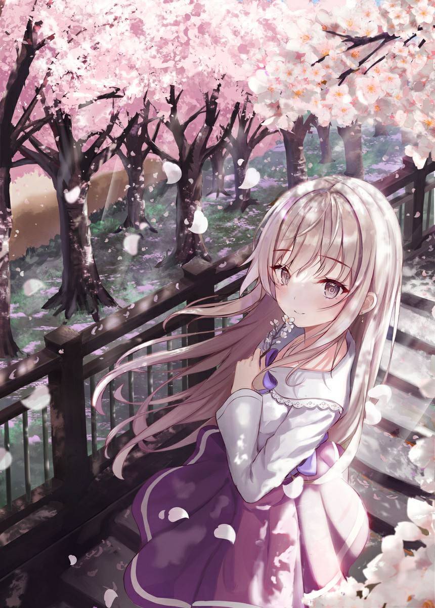 |又是一年樱花季,换张动漫壁纸吧!