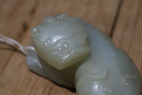 |回流 舊藏和田玉“甪端神兽”