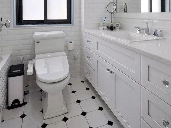 118平美式新房，头次见电视这么装，卧室床头打满柜子，实用极了