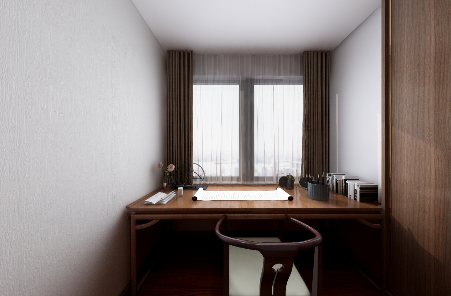 110㎡房子装修成新中式,全屋古色古香设计,这效果太值了!