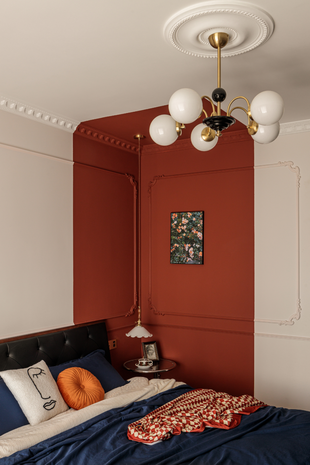 装修案例 | 132㎡法式复古风情,夫妻2人演绎一场永不褪色的日常浪漫