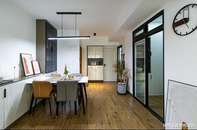 76平两居室,巧妙设计变成三房,极简装修不做吊顶,太喜欢啦!