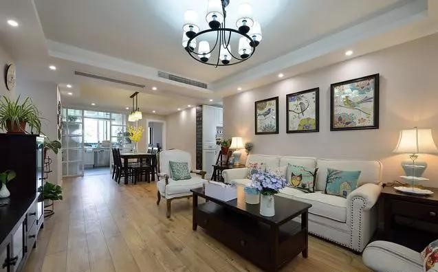 139平米美式新房完工,多功能鞋柜近乎完美,效果大气优雅上档次