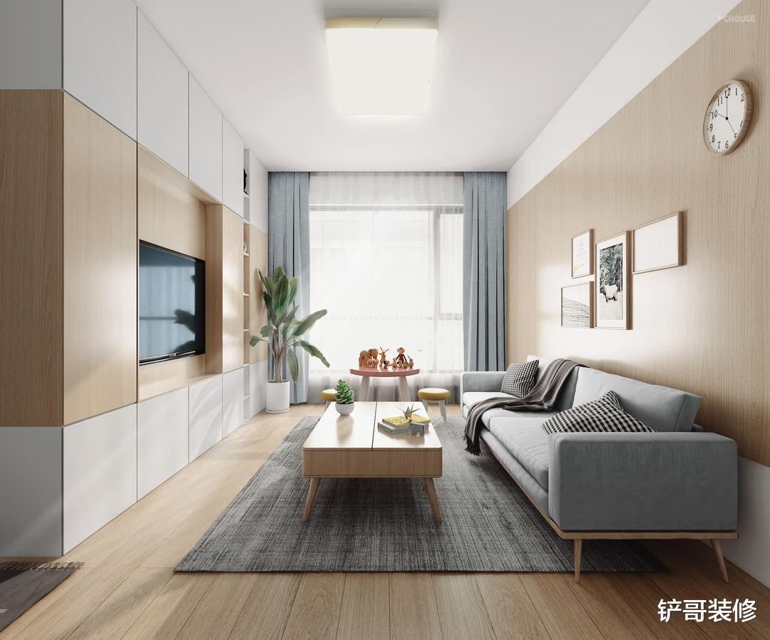 50平的小公寓，简约又温馨，成为整个小区的装修典范