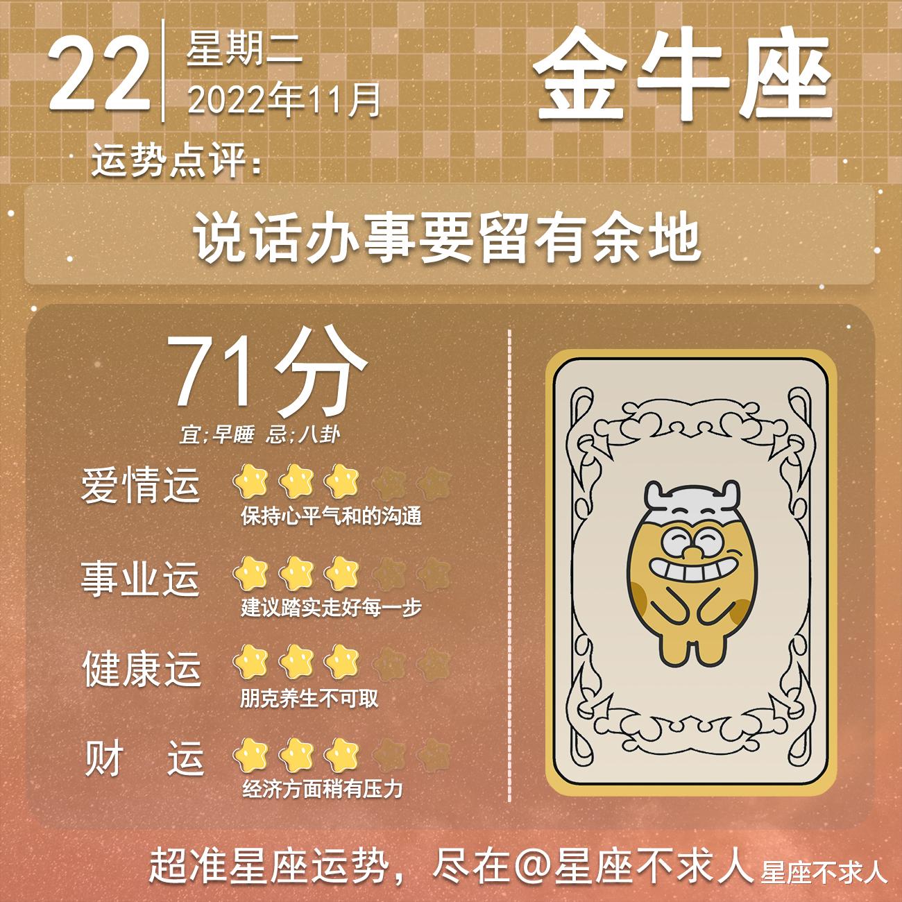 运势|2022年11月22日运势