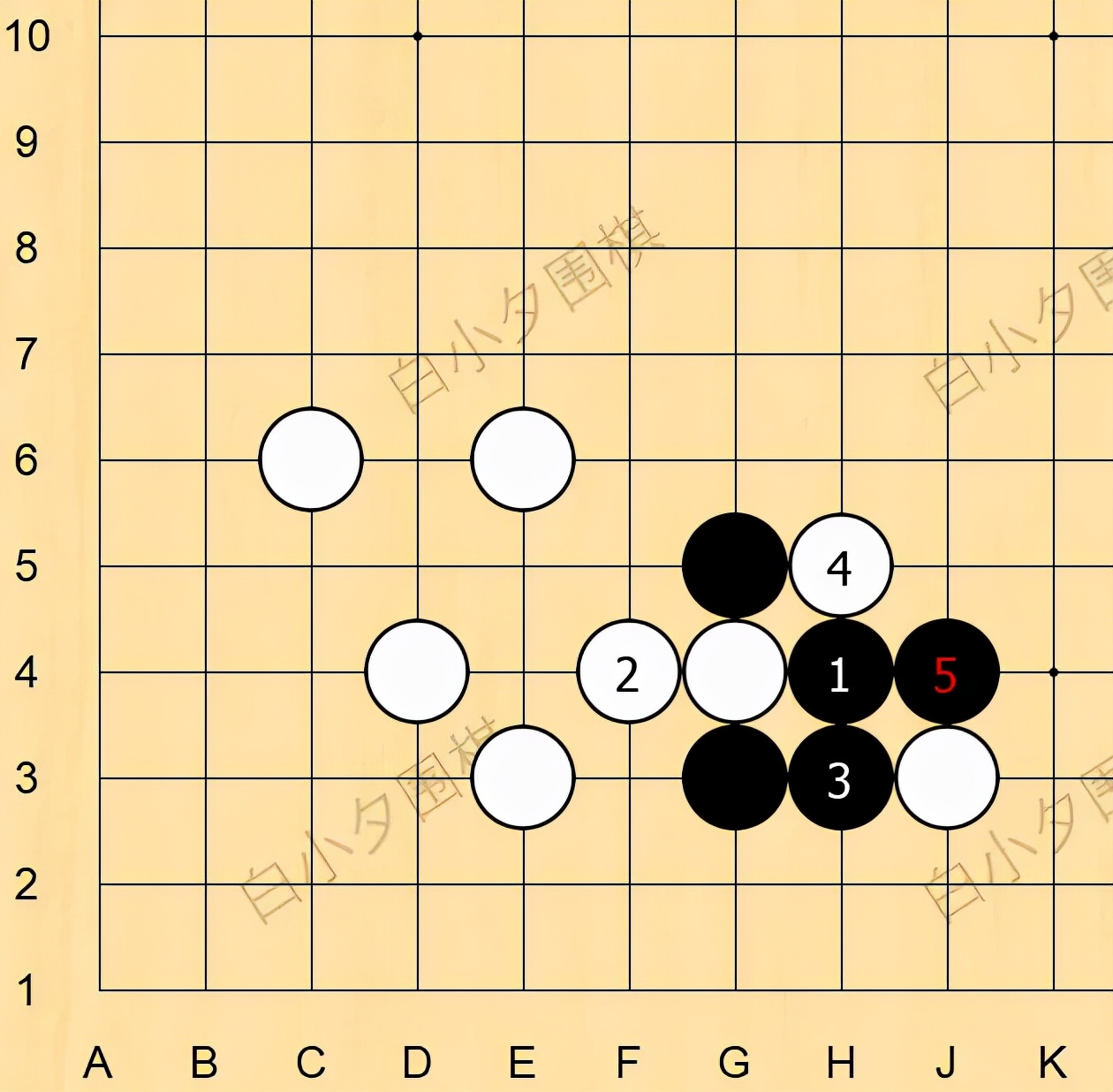 断点|下围棋，千万别乱打吃，看完这2个题目就知道