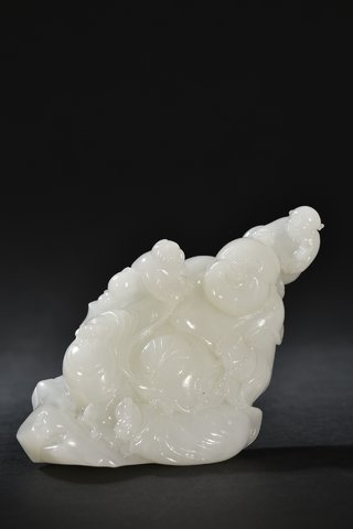 和田玉籽料|和田玉籽料弥勒摆件