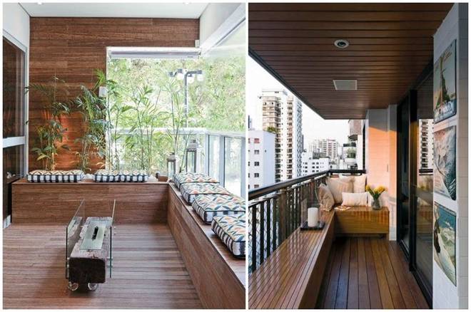 邻居家的创意设计,阳台外侧打一排矮柜,既美观又增加收纳!