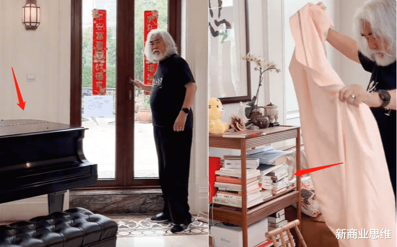 张纪中|70岁张纪中为娇妻盖被子！挺大肚腩头发花白，豪宅内景倍显精致