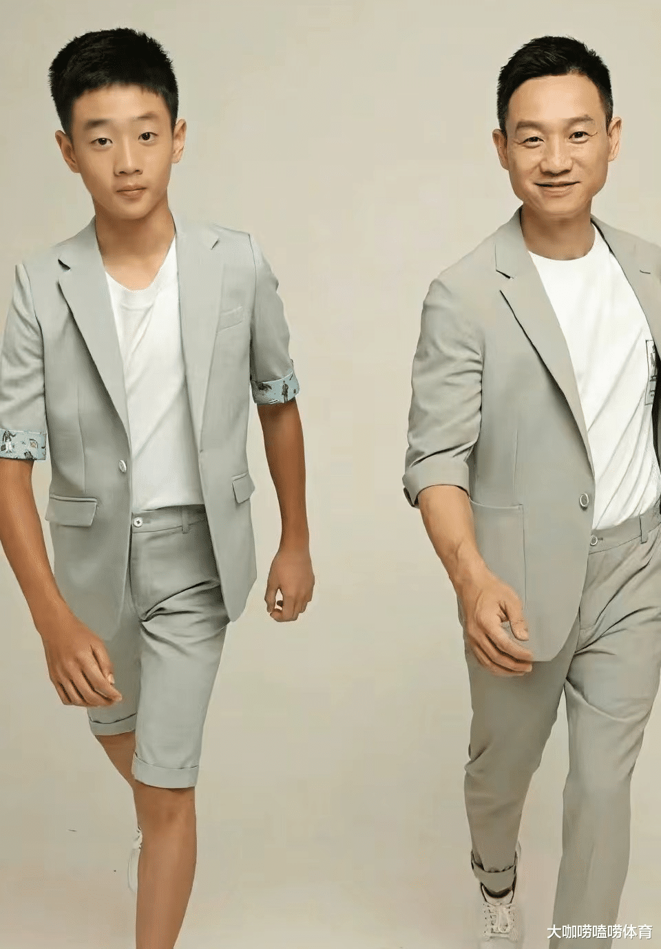 杨威|杨威儿子夺冠！12岁腿长赶上爸爸，长相清秀俊俏继承爸妈好基因