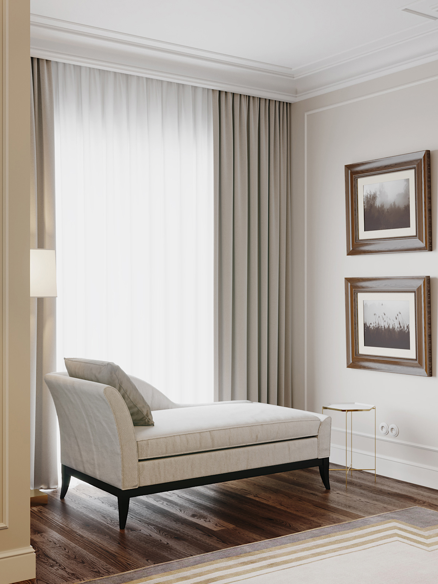 79平方米简欧风格公寓,空间不大,装修却很高大上