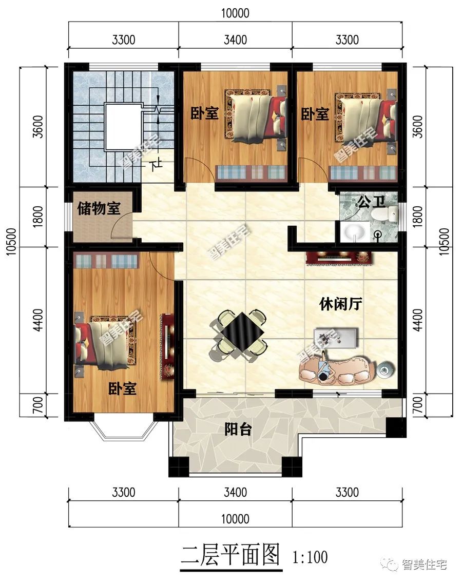 省钱又能做得很漂亮，建房选择平屋顶，这种做法已在农村流行开了