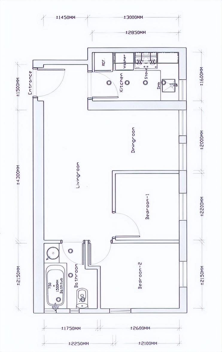 闺蜜在香港花800万买的豪宅,只有45㎡,卫生间却小得可怜