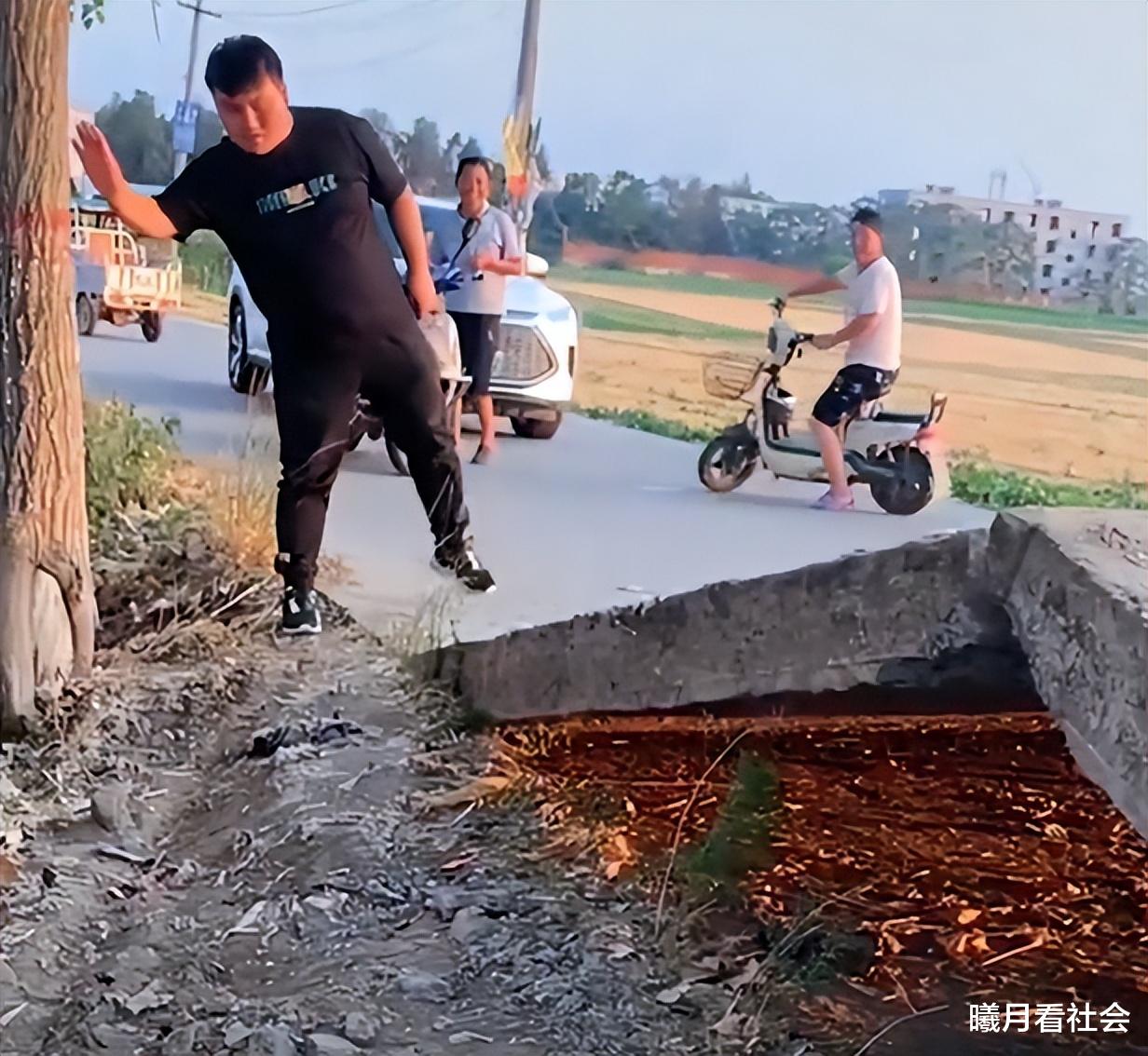 河南极端高温把路面热“裂”了？画面曝光，网友：这锅老天爷不背