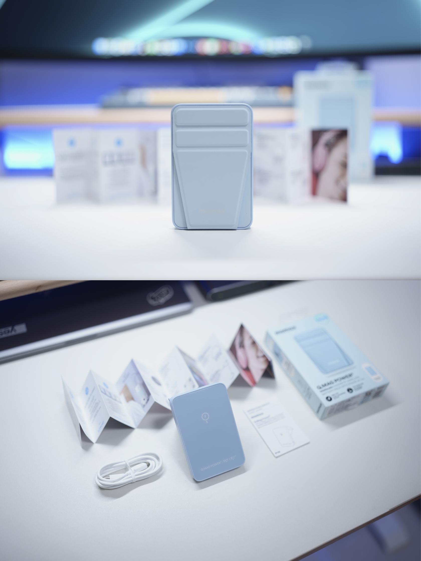 磁吸充电，小巧轻便，iPhone的外置电池：摩米士精彩磁吸移动电源