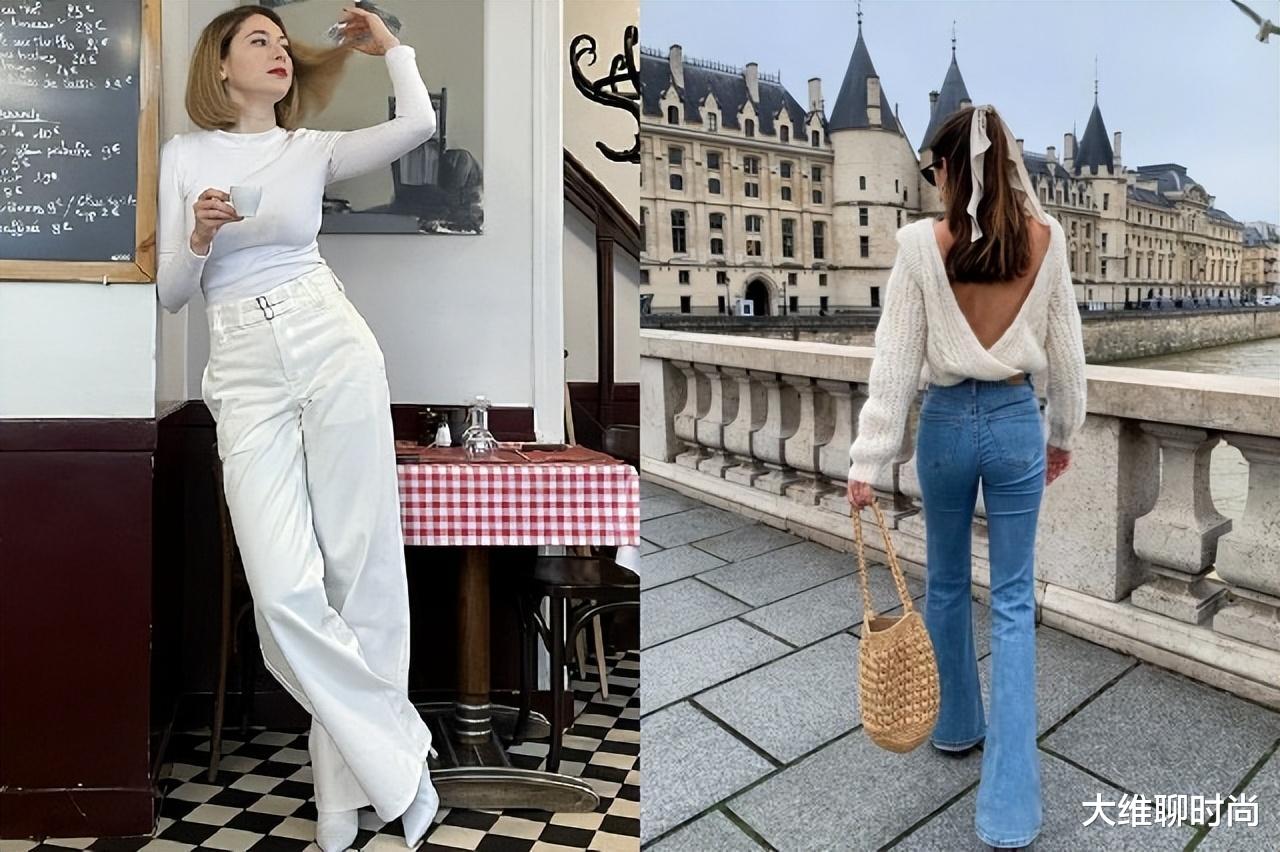 秋季第一条牛仔裤该怎么选?看时髦巴黎人,如何穿得半优雅半炫酷