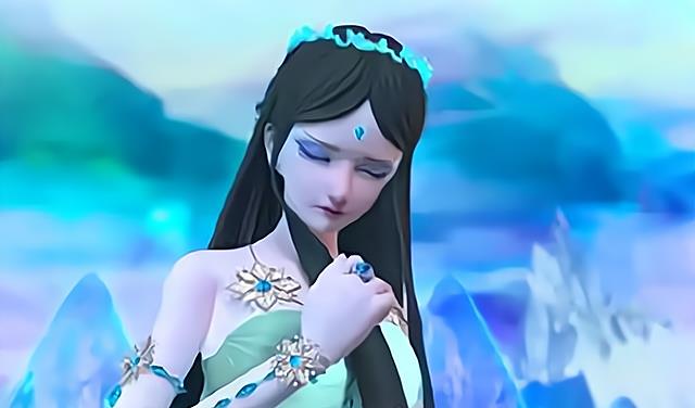 冰公主|精灵梦叶罗丽：换发色后，冰公主成第一丑女，文茜逆袭成女神