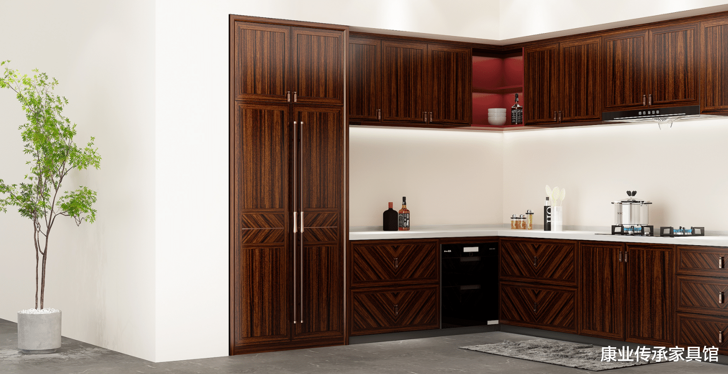 实用又美观的新中式橱柜设计,你值得拥有