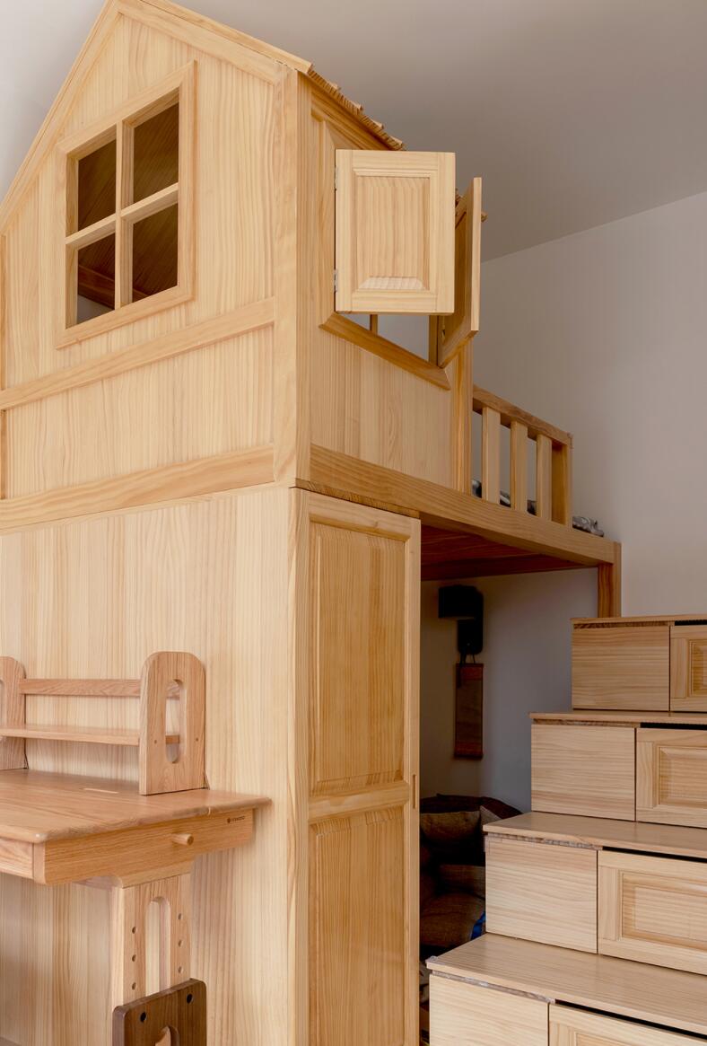 上下床不愧是小户型的救星!她36㎡老破小,直接被“拯救了”