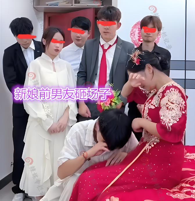 男子结婚,新娘前男友过来砸场子:我准备了30万彩礼,跟我结婚吧