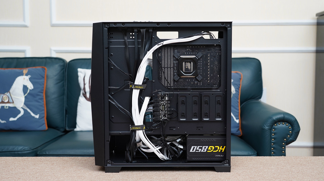 机箱|散热强，灯效炫，安钛克 DF800Flux开箱及装机体验分享