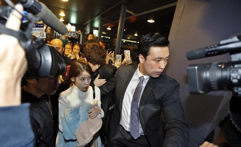 李智恩|现实版“保镖情缘”,李知恩和她的保镖大叔朴根宇