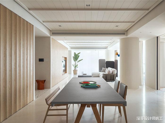 她用100天慢装,将121㎡独居打造温馨舒适,电视墙后还装个卧室