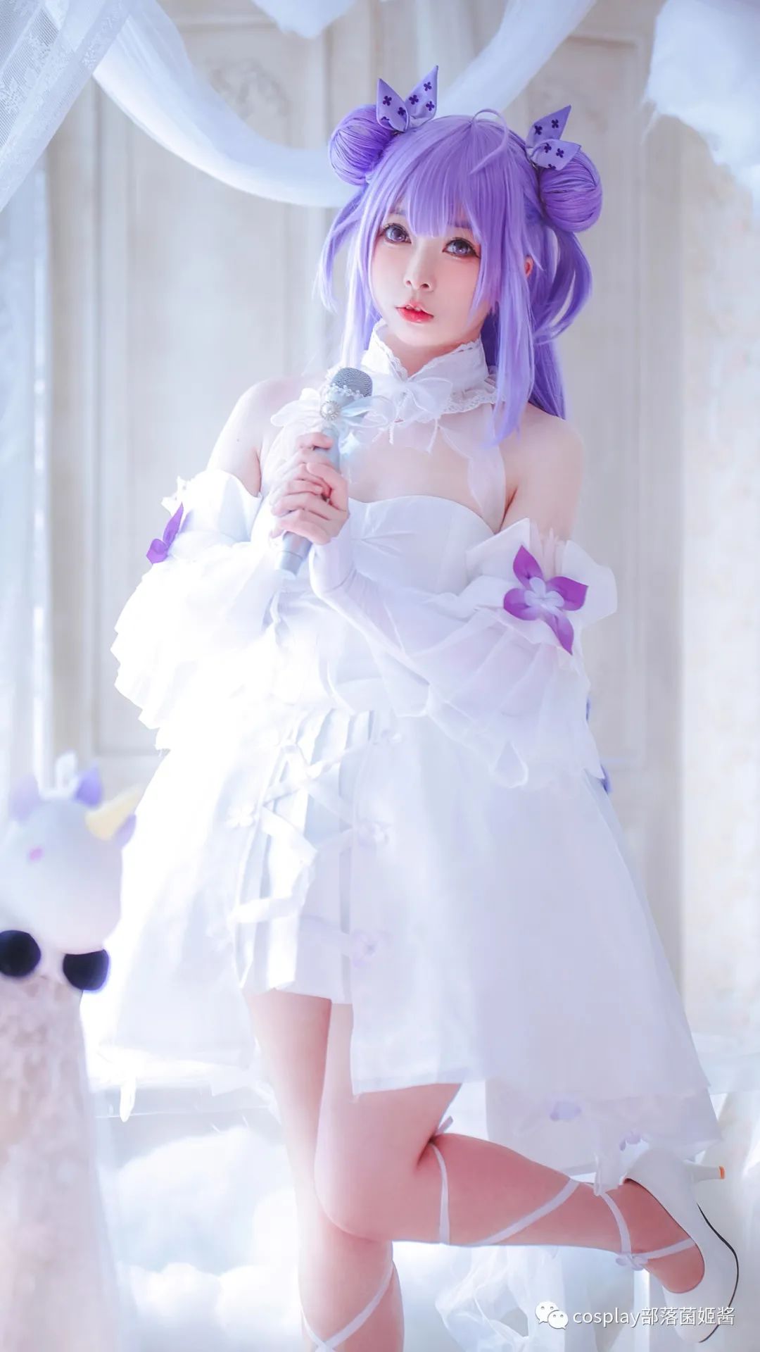 碧蓝航线|cos：?碧蓝航线独角兽换装cos正片@糖君