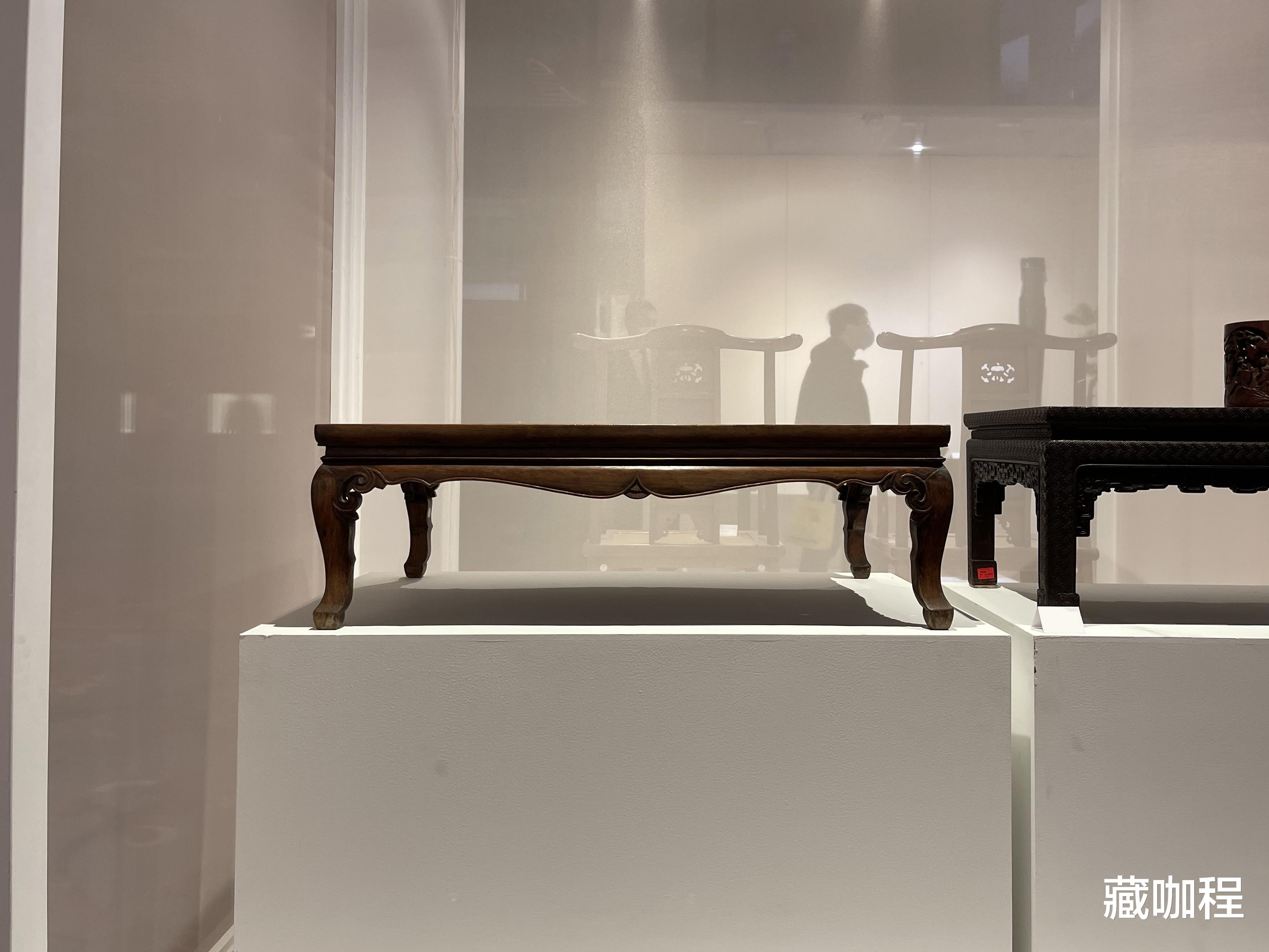 流拍|十年前成交价94.3万,黄花梨三弯腿炕桌结果流拍