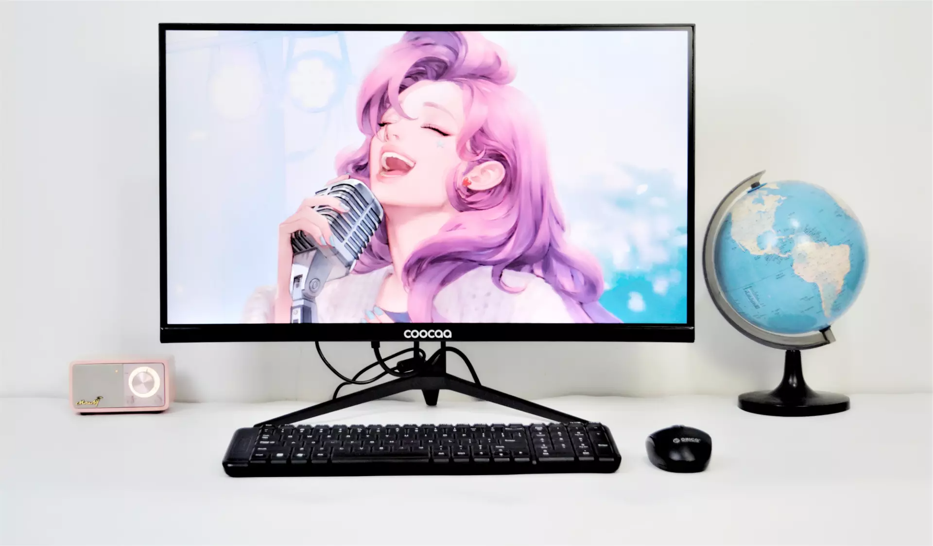 音响|想玩转大型游戏,还看酷开27英寸曲面屏显示器