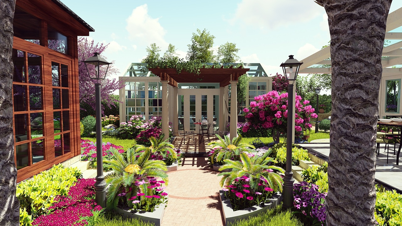 露营|一处小院，一树繁花，一日三餐，一年四季