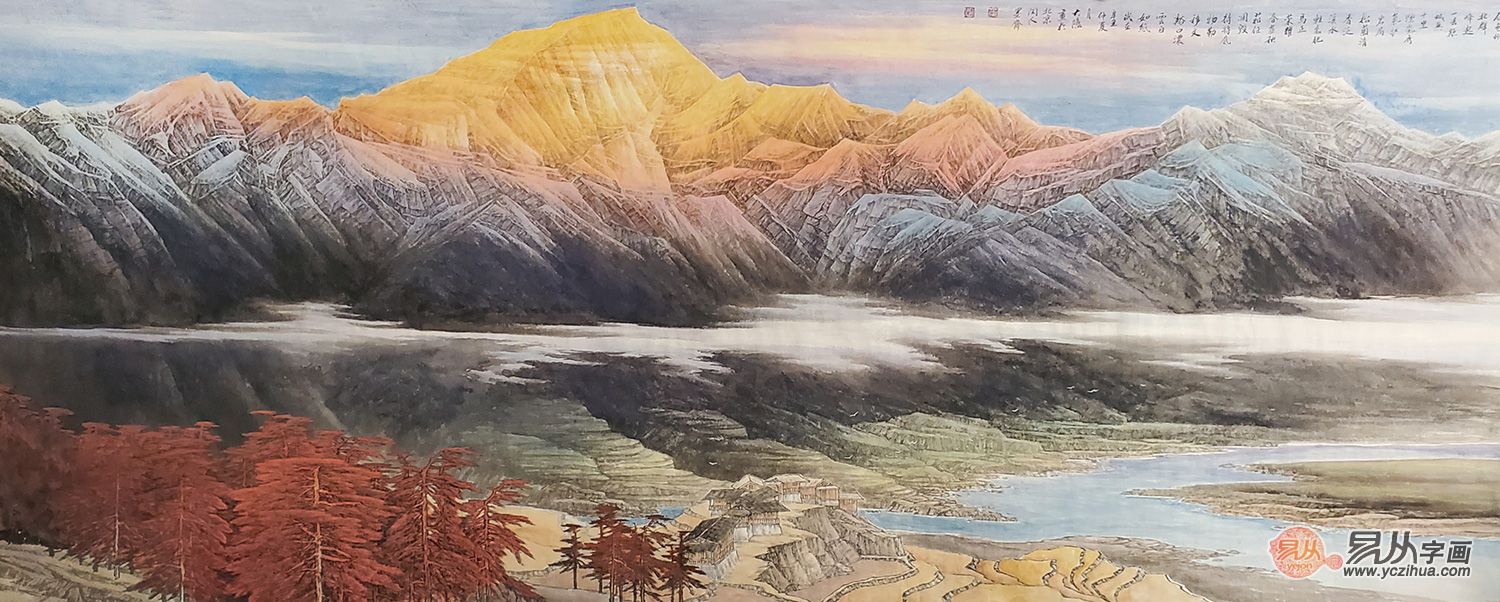 客厅墙画挂什么好?这样选,可以让你的家一直美下去