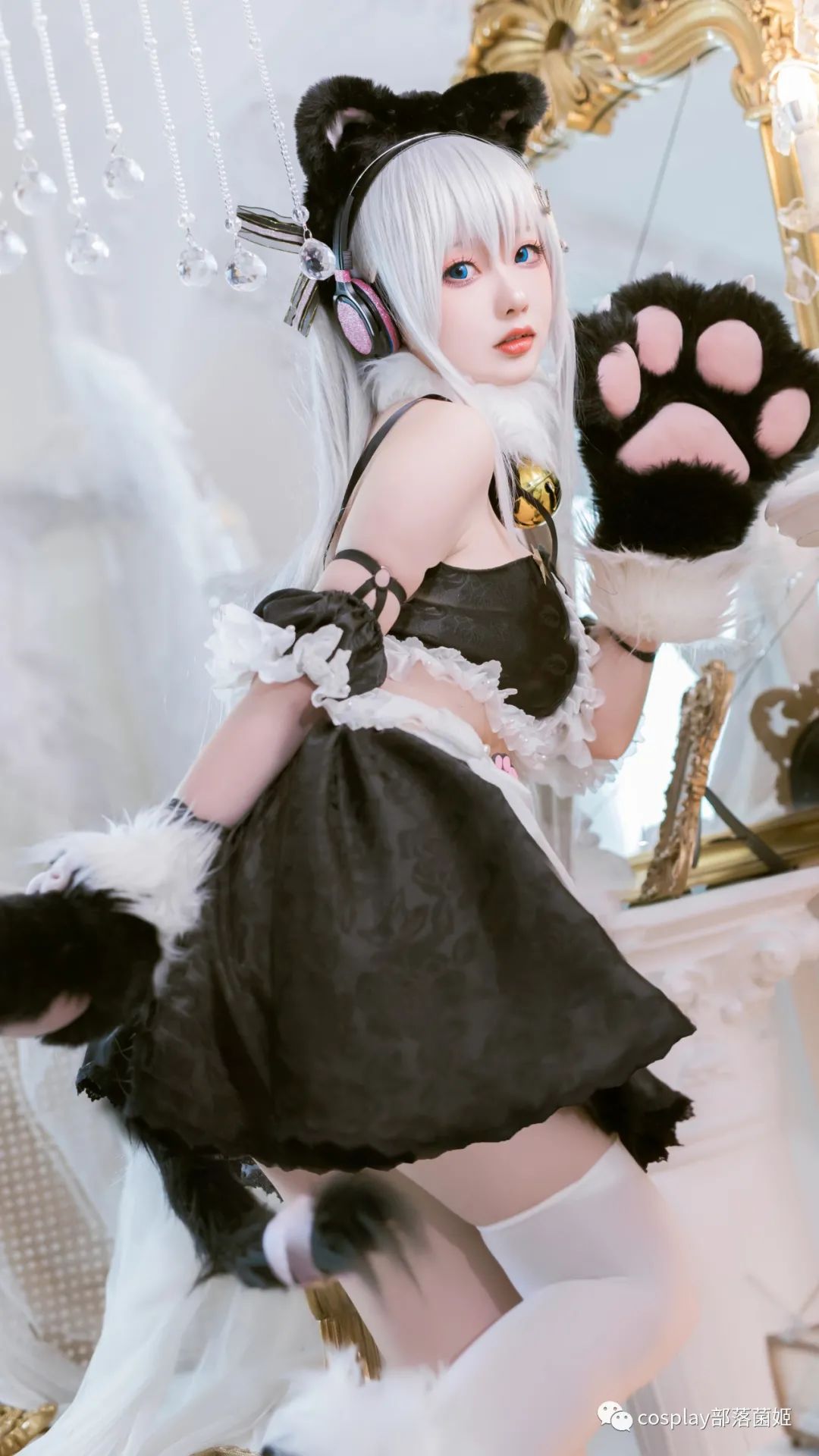 碧蓝航线|cos：碧蓝航线cos正片女仆哈曼cos正片@嶋葵