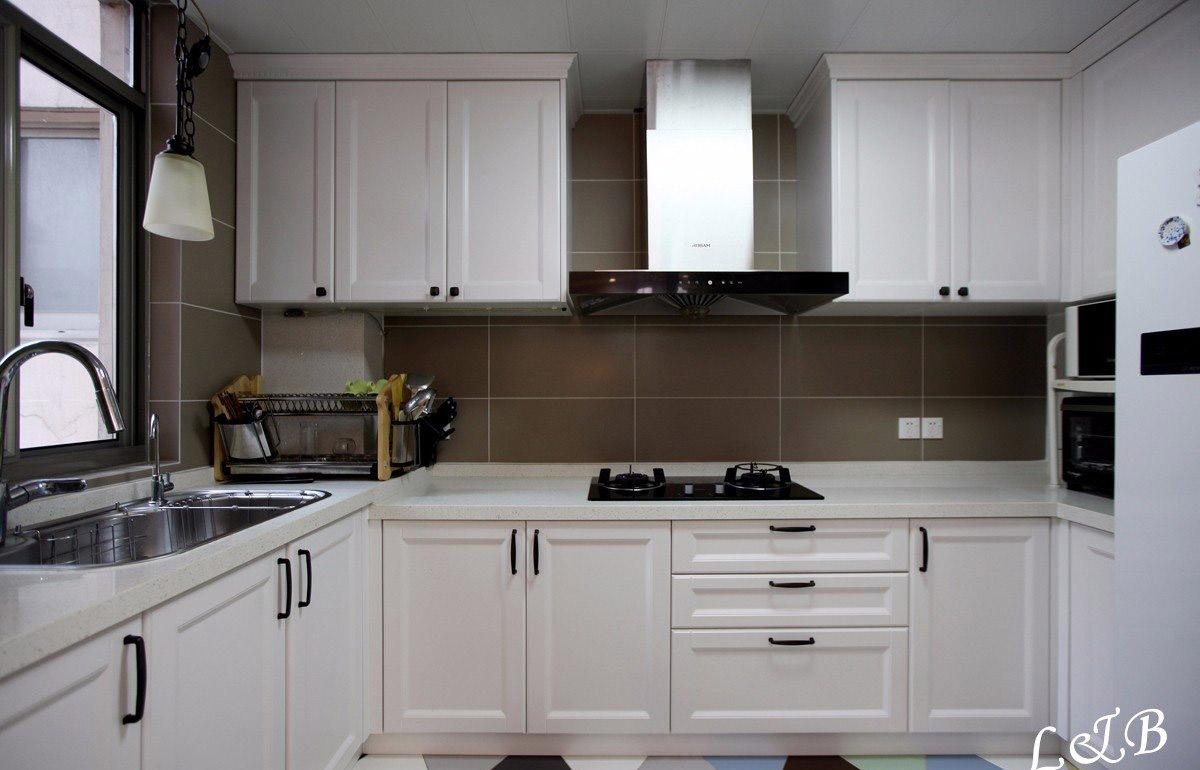 去闺蜜家参观,没想到一个小小的厨房竟然也能装修的这么好看!